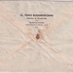 Argentinien - 2 P. Freimarke u.a. Luftpost-Geschäftspapiere Buenos Aires 1939