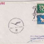 DDR - Interflug Messeflug Leipzig Brüssel 1960