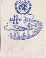 BRD - Interflug Messensonderflug/Erstflug Leipzig Wien Zuleitungspost 1960