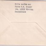 Dänemark - Interflug Erstflug Kopenhagen Berlin 1959