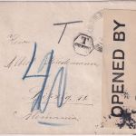 Argentinien - Buenos Aires 1918 unfrankierter Zensurbrief n. Leipzig - Nachporto