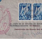 Argentinien - 20 J. Flugverbindung n Patagonien Sonderflugpost Buenos Aires 1949