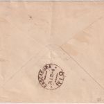 Brasilien - 200 R. Ganzsache+Zusatz Einschreibebrief S. Paulo - Rio 1927