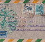 Brasilien - PANAIR 1st-Flight Rio de Janeiro - Frankfurt a.M. 1948