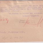 DR - 8 Pfg. Ebert Perfin "JS" Firmenkarte Hof - Wasserburg 1930