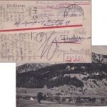 Bayern - K. B. Bahnpost Oberstdorf III Immenstadt unfrankierte Karte 31.7.14 !!