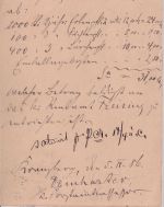 Bayern - K.B. Bahnpost Regensburg III München portofreie Karte Kranzberg 1886