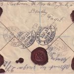 Bermuda - 2 1/2 + 3 P. Segelschiff Einschreibebrief n. FRANKREICH Hamilton 1928