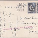 Bermuda - 2x3 P. Leuchtturm Karte "Insufficient postage..." n. SCHWEDEN 1951