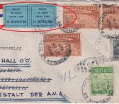 Cuba - 3x8 C. Flugpostausg. u.a. Luftpost-Zensurbrief n. ÖSTERREICH Habana 1953