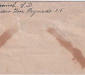 Dominikanische Rep. - 2x3 C. Grenzregulierung u.a. Brief Santo Domingo 1935