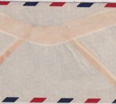Dominikanische Rep. - 2x3 C. Valdez/Trauer u.a. Luftpostbrief n. NEUSEELAND 1940
