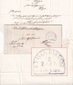 Bayern - K. Bayer. Bahnpost Augsburg Lindau 2/3 73 viol.HKS Dienstbrief Betzigau