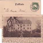 Bayern - K. B. Bahnpost Salzburg München 3 AK Marienanstalt Warnberg 1906