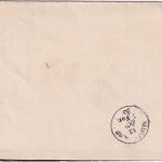 Bayern - K. B. Bahnpost Salzburg II München 3 Pfg. Wappen Trauerdrucksache1883