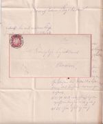 Bayern - K. B. Bahnpost Lindau I Augsburg Brief Aitrang - Oberdorf 1891
