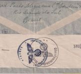 Brasilien - 400 R. 200 J. Porto Alegre u.a. Luftpostbrief LATI Porto Alegre 1940
