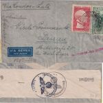 Brasilien - 400 R. 200 J. Porto Alegre u.a. Luftpostbrief LATI Porto Alegre 1940