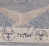 Chile - 8 P. Flugpostausgabe u.a. Luftpostbrief LATI n. Zeuthen 1940