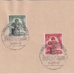 Berlin - 10+20 Pfg. Tag der Briefmarke Blankokarte m. SST Industrie-Ausst. 1951