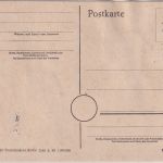 Berlin - 10+20 Pfg. Tag der Briefmarke Blankokarte m. SST Industrie-Ausst. 1951