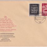 Berlin - 20+30 Pfg. Volksaufstand 1. Juni amtl. Schmuck-FDC 17.8.53