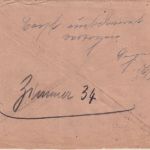 Berlin - 60+24 Pfg 75 J. UPU Ortszustellurkunde Wilmersdorf 5.5.49 Retourvermerk