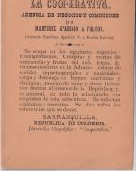 Kolumbien - 2 C. Antwort-Ganzsache (priv. Zudruck) Barranquilla - Hamburg 1897