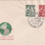 Berlin - 10+20 Pfg. Tag der Briefmarke amtl. Schmuck-FDC ESST W30 7.10.51