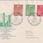 Berlin - Vorolympische Festtage amtl. Schmuck-FDC ESST Charlottenburg 20.6.52