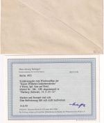 Berlin - Kaiser-Wilhelm-Gedächtniskirche Satz Einschreibebrief Harburg 14.11.53