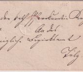 Bayern - Kochel Postablage L2 Dienstbrief n. Tölz ca. 1865