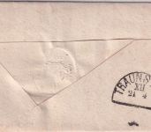 Bayern - Reit i. Winkel Postablage L2 Dienstbrief Unterwessen Ruhpolding ca.1870