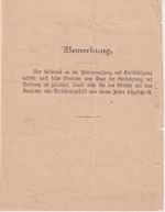 Bayern - Himmelkron Postablage L2 Post-Aufgabeschein f Postanweisung n. Hof 1890
