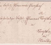 Bayern - Schwarzach Postablage L2 Dienstbrief Welchenberg - Straßkirchen 1863