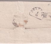 Bayern - Himmelkron Postablage L2 Dienstbrief (Wendebrief) n. Berneck 1869