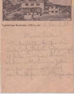 Bayern - Wendelsteinhaus Postablage-K1 5 Pfg. Privatganzsache n Ludwigsburg 1890