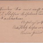Bayern - Rottach Postablage glasklarer L2 5 Pfg. Ganzsache Egern Immenstadt 1887
