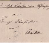 Bayern - Schl BriefträgerstempelDienst-Ortsbrief Schleching 1880 - mit Inhalt