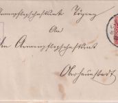 Bayern - Töging T. Dietfurt a. Altmühl Posthilfstelle Ra3 Brief 1899