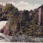 Bayern - Hallthurm T. Bad Reichenhall Posthilfstelle Ra3 Karte Bahnpost 1909
