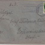 Bayern - Kreuzberg T. Bischofsheim (Rhön) Posthilfsstelle Ra3 Drucksache 1919