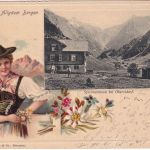 Bayern - Spielmannsau T. Oberstdorf Posthilfsstelle Ra3 Karte Nachporto 1902