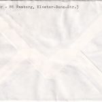 Berlin - 10 Pfg. kl. Bauwerke Zusammendruck/Hausauftragsnummer Brief 1969