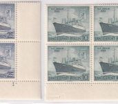 Berlin - 10+25 Pfg. MS Berlin 4er-Block Bogenecke li. unten Formnummer postfr.