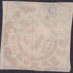 Bayern - 6 Kr. Quadrat blau voll- bis breitrandig oMR 240 (Kempten)