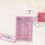 BRD - 20 Pfg. Europa/Oberrand Brief n. ÖSTERREICH Düsseldorf 1964 Nachporto