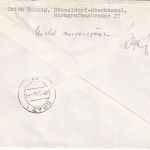 BRD - 20 Pfg. Europa/Oberrand Brief n. ÖSTERREICH Düsseldorf 1964 Nachporto