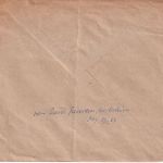 DR - 15 Pfg. Germania Perfin WVG Fensterkuvert Bürgermeisterzensur 1919