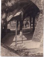 Spanien - 5+2x10 C. Alfons + Vignette Ausstellung Barcelona Karte n. FFM 1931